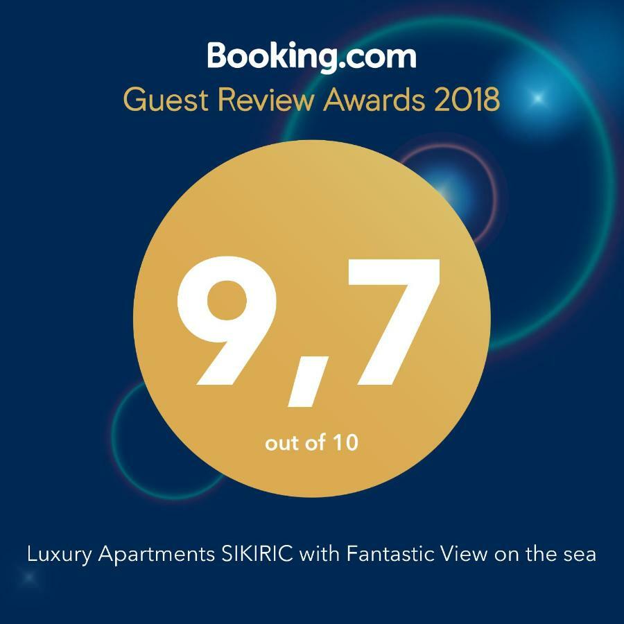 Luxury Apartments Sikiric With Fantastic View On The Sea Bibinje Εξωτερικό φωτογραφία